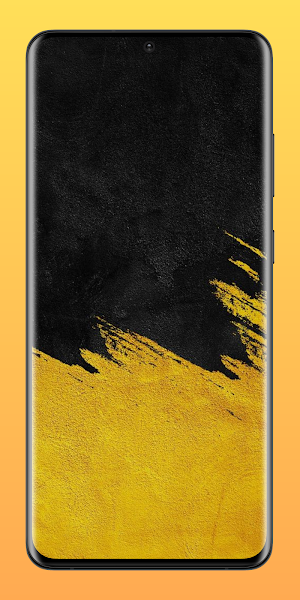 Black & Yellow Wallpaper HD 4K Screenshot 3