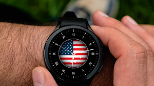 4th July USA Watch Face Screenshot 0