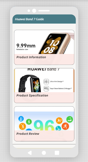 Huawei Band 7 App Guide Screenshot 1