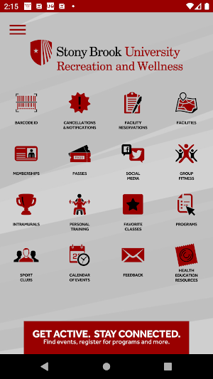 SBU Recreation and Wellness Screenshot 0
