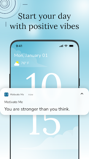 Motivate Me : Affirm & Inspire Screenshot 0