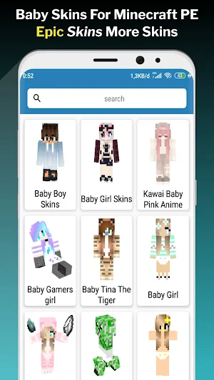 Baby Skins for Minecraft PE (MCPE) Screenshot 2