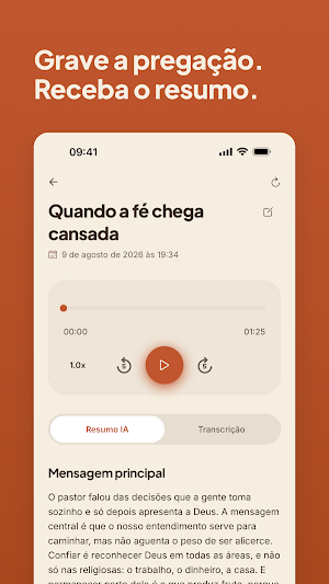 Sermonário: Resumo de Sermão Screenshot 0