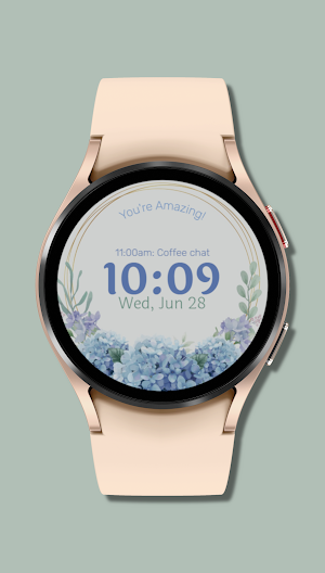 Independent: Flower Watchface Screenshot 2