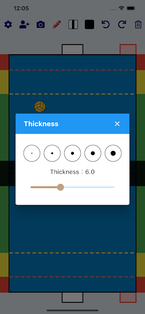 Water Polo Tactic Board Screenshot 3