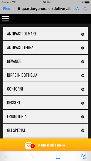 Deliveritaly Screenshot 2