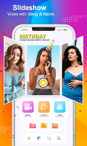 Birthday Video Maker with Song Screenshot 0