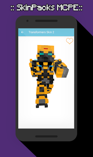 SkinPacks Transforrmers for Minecraft Screenshot 3
