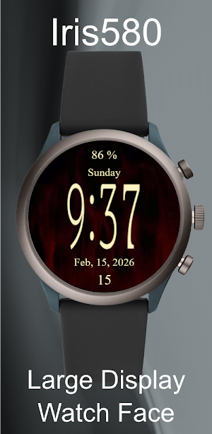 Iris580 Large Display Watch Screenshot 2