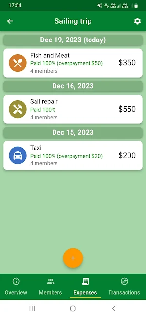 Splitall: Group Bill Splitter Screenshot 3