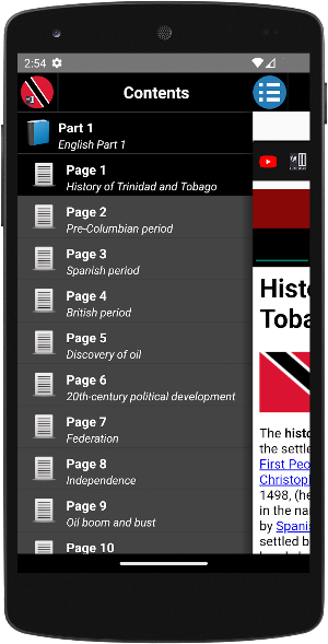 History of Trinidad and Tobago Screenshot 0