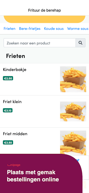 Frituur De Berehap Screenshot 1