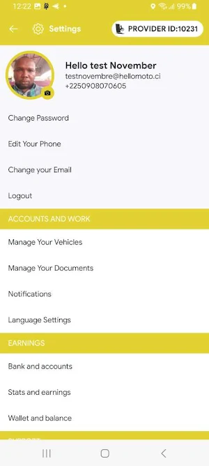 HELLO MOTO DRIVER Screenshot 2
