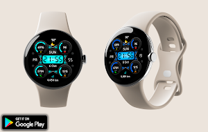 Digital Fuhelin Watch Face Screenshot 3