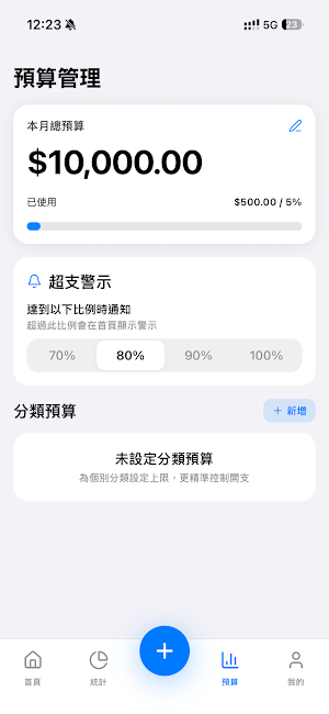 Budget+ Screenshot 2