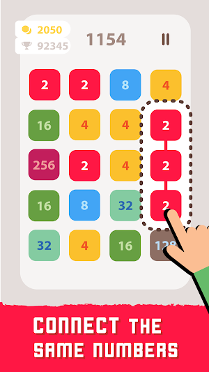 2248 Linked: Connect Dots & Pops - Number Blast Screenshot 1