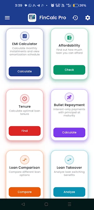 FinCalcPro Screenshot 0