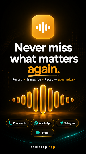 AI Call Recorder - CallRecap Screenshot 0