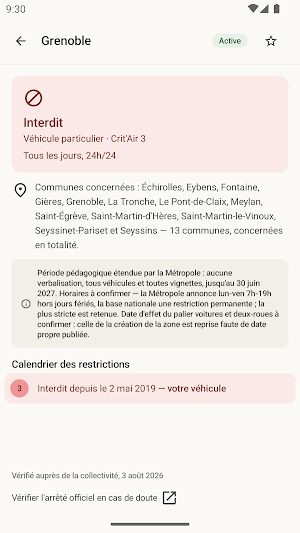 ZFExpert : ZFE et Crit'Air Screenshot 2