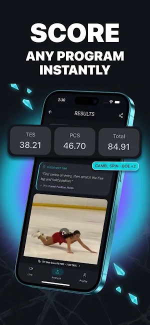 Skate Score: Figure Skating Screenshot 0
