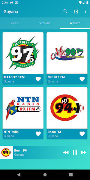 Guyana radios online Screenshot 2