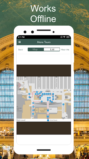 Grand Central Audio Tour Guide Screenshot 1