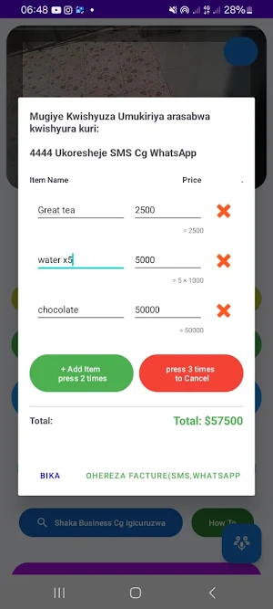 Smart Cashless Faraga Screenshot 2