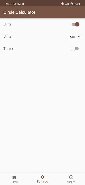 Circle Calculator Screenshot 2