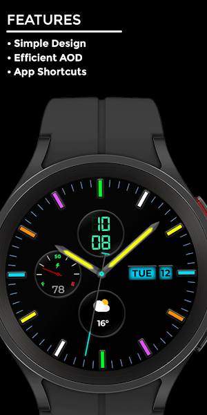 Ballnight - watch face Screenshot 1
