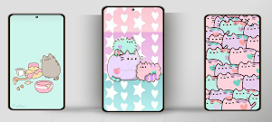 Pusheen cat HD wallpaper Screenshot 0
