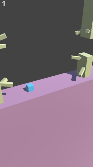 Jumping cube Endless Screenshot 1