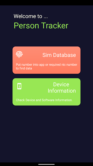 Person Tracker Screenshot 1
