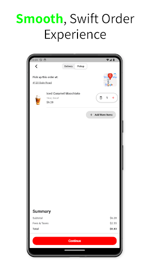 Bottoms Up Ordering Screenshot 2