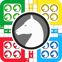 Petits chevaux : Small horses board game
