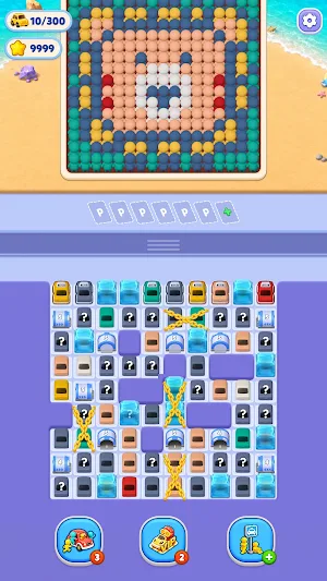 Car Queue Puzzle: Traffic Sort Screenshot 1