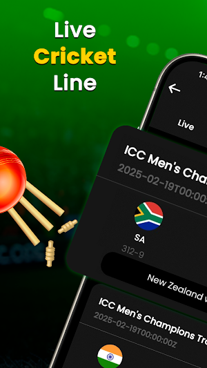 Live Cricket Line 2025 Screenshot 1
