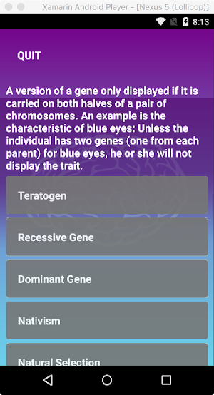 iScore5 AP Psych Screenshot 2