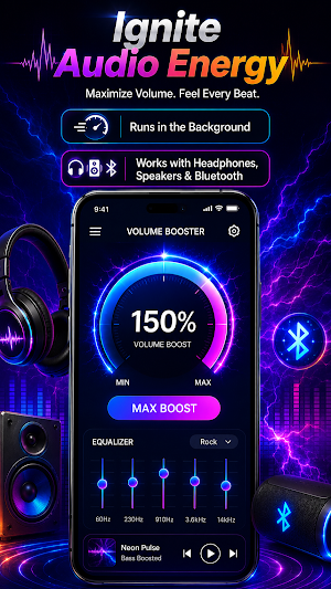 Volume Booster Sound Equaliser Screenshot 0