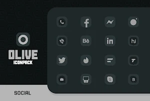 Olive Icon pack Screenshot 2