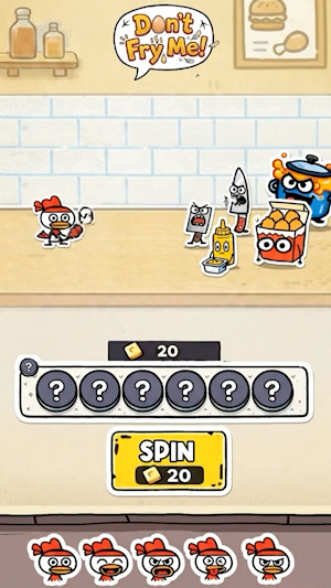 Don't Fry! Lucky Defense Screenshot 0