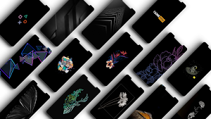 Black Wallpaper Screenshot 0