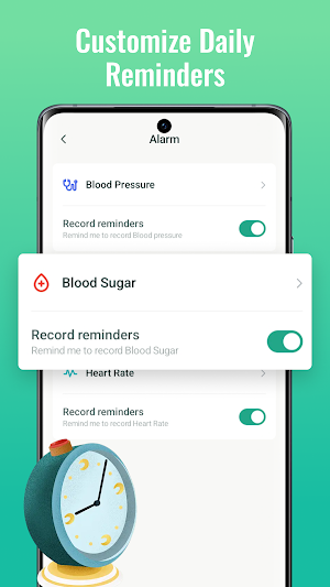 Blood Sugar & Pressure Tracker Screenshot 3