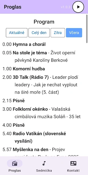 Radio Proglas Screenshot 1