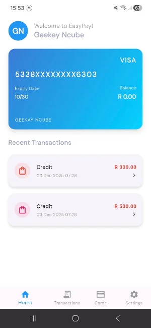 Online Geeks Easy Pay Screenshot 0