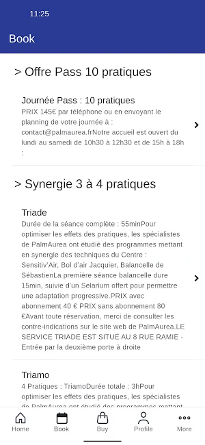 PalmAurea Screenshot 1