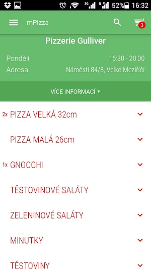 Pizzerie Gulliver Screenshot 2