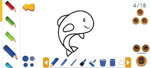 Drawing Color Game : Draw Screenshot 2
