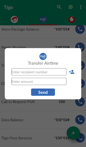 USSD Tanzania -Airtel, Tigo, Vodacom Screenshot 3