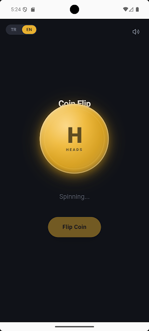 Yazı Tura - Coin Flip Screenshot 1