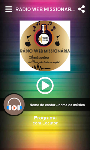 Radio Web Missionaria Screenshot 1